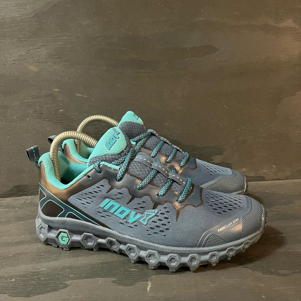 Inov-8 Parkclaw G 280 Womens Size 9 Blue Canvas Athletic Hiking Shoes